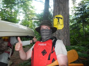 Protection from the bugs was essential.  Long sleeve shirts, pants, buffs and 2 bottles of Muskol...and they little buggers still got us.